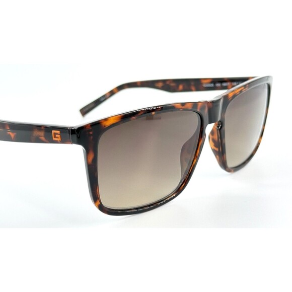 Guess GU00025 Mens Plastic Sunglass 52G Dark Havana 59-17 w Mirror - Picture 4 of 4
